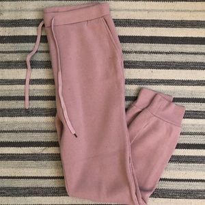 Blush Pink sweat pants
